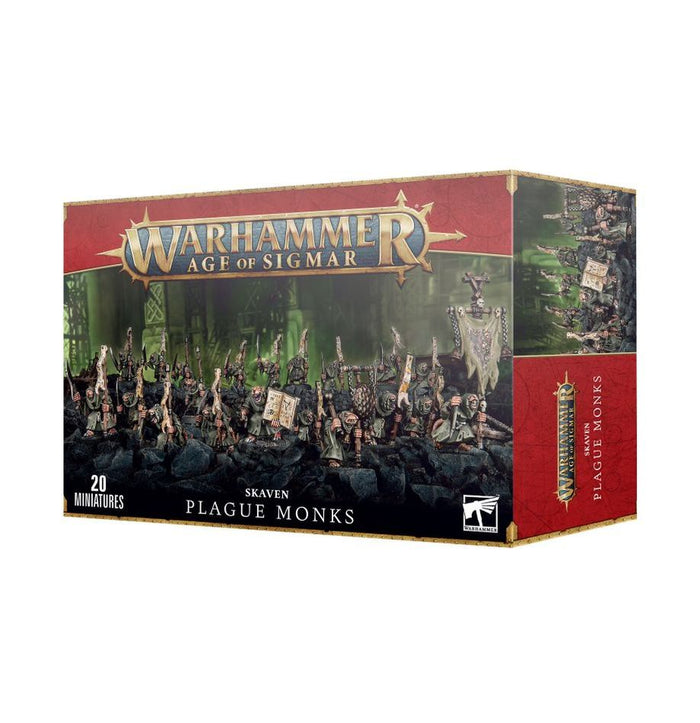 GW - Warhammer AOS Skaven: Plague Monks  (90-12)