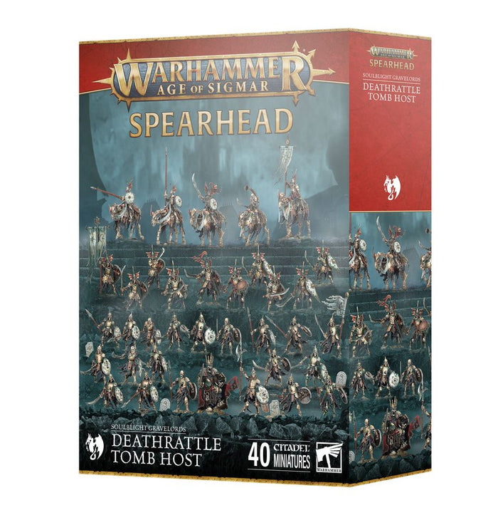 GW - Warhammer AOS Spearhead: Soulblight Gravelords: Deathrattle Tomb Host  (70-916)