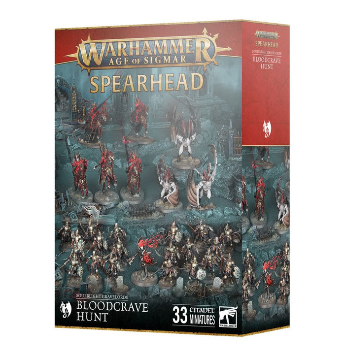 GW - Warhammer AOS Spearhead: Soulblight Gravelords Bloodcrave Hunt  (70-911)