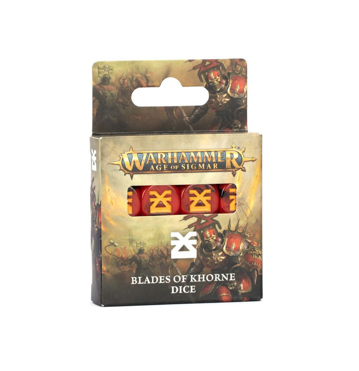 GW - Warhammer Age Of Sigmar: Blades Of Khorne Dice  (83-39)