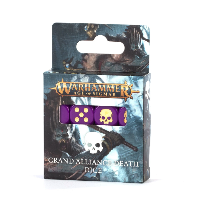GW - Warhammer Age Of Sigmar: Grand Alliance Death Dice  (80-21)