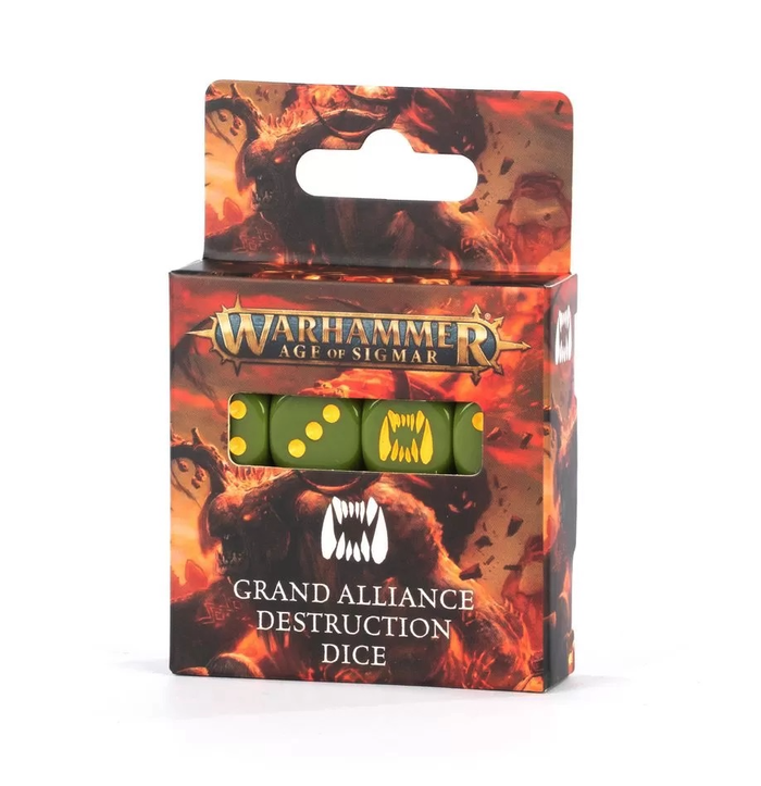 GW - Warhammer Age Of Sigmar: Grand Alliance Destruction Dice  (80-23)