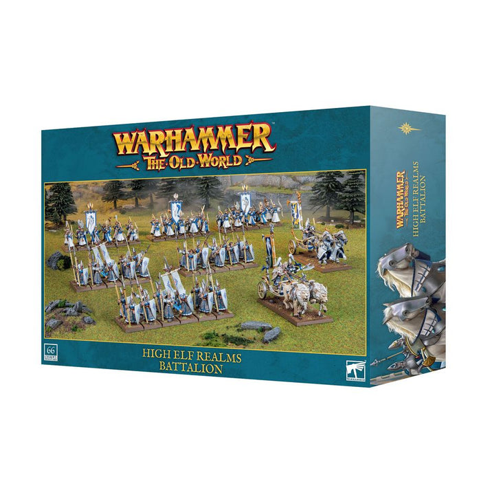 GW - Warhammer Old World Battalion: High Elf Realms  (13-13)