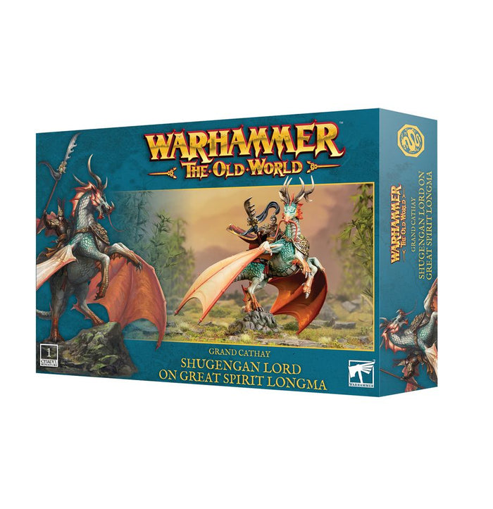 GW - Warhammer Old World Grand Cathay: Shugengan Lord On Great Spirit Longma  (06-207)
