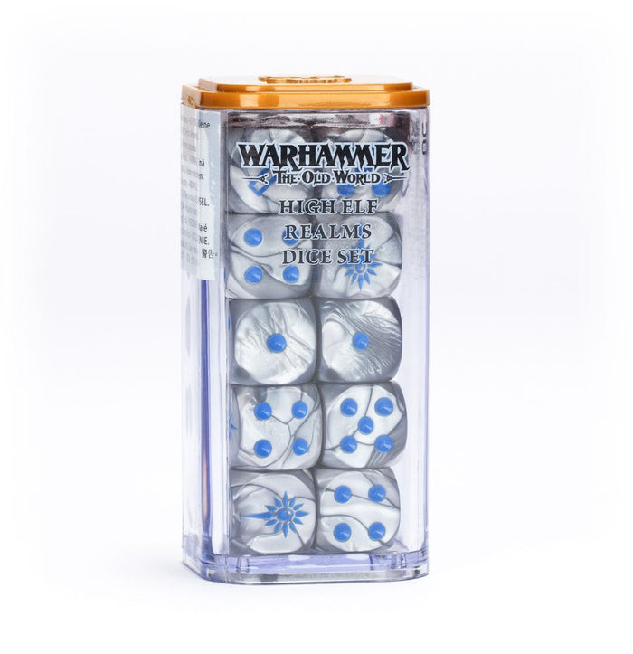 GW - Warhammer Old World High Elf Realms Dice  (13-03)