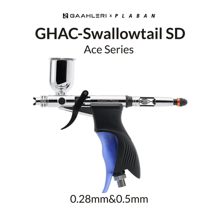 Gaahleri - Airbrush Ace Series GHAC-Swallowtail SD Plaban Ver. (0.28 & 0.5mm)