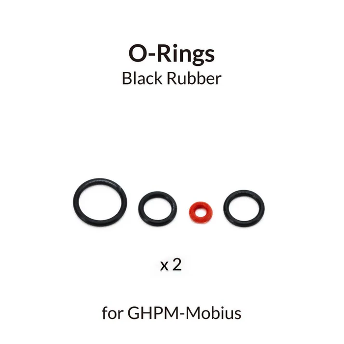 Gaahleri - Black O-Rings only for Premium Mobius (41079)