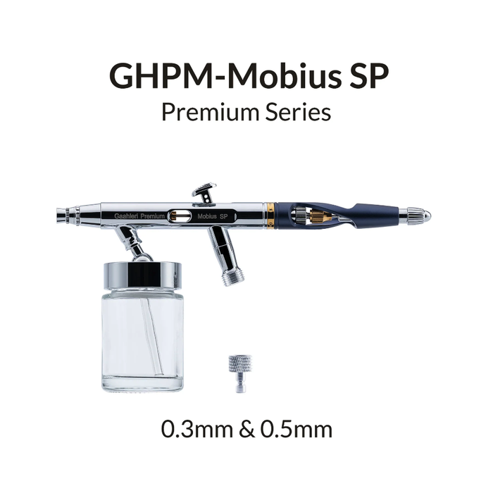 Gaahleri - GHPM-Mobius Premium Series Airbrush Siphon Feed (0.3 & 0.5mm)