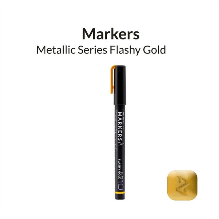 Gaahleri - Metallic Series Markers - Flashy Gold (45206)