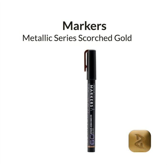 Gaahleri - Metallic Series Markers - Scorched Gold (45190)