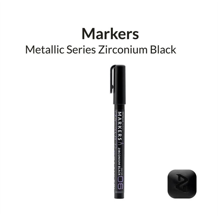 Gaahleri - Metallic Series Markers - Zirconium Black (45169)