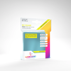 GameGenic - Prime Board Game Sleeves: 82 x 82mm (Big Square)