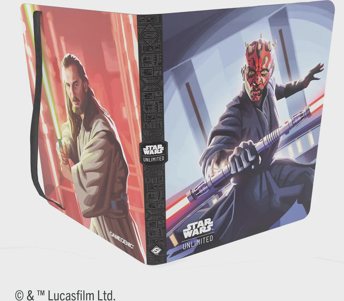 GameGenic - Star Wars Unlimited - Casual Album 18 Pocket (Qui-Gon & Maul)