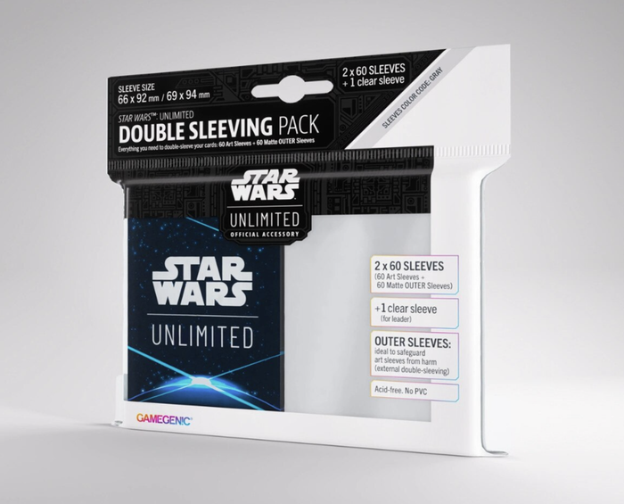 Star Wars: Unlimited - Double Sleeving Pack (Card Back Blue)