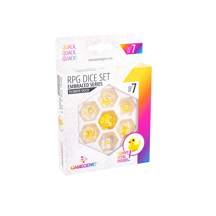 GameGenic - RPG Dice Set - Embraced Series - Rubber Duck