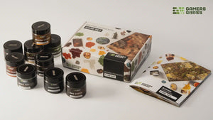 Gamers Grass - Basing Pigments Core Set (GGSB-BPCS)