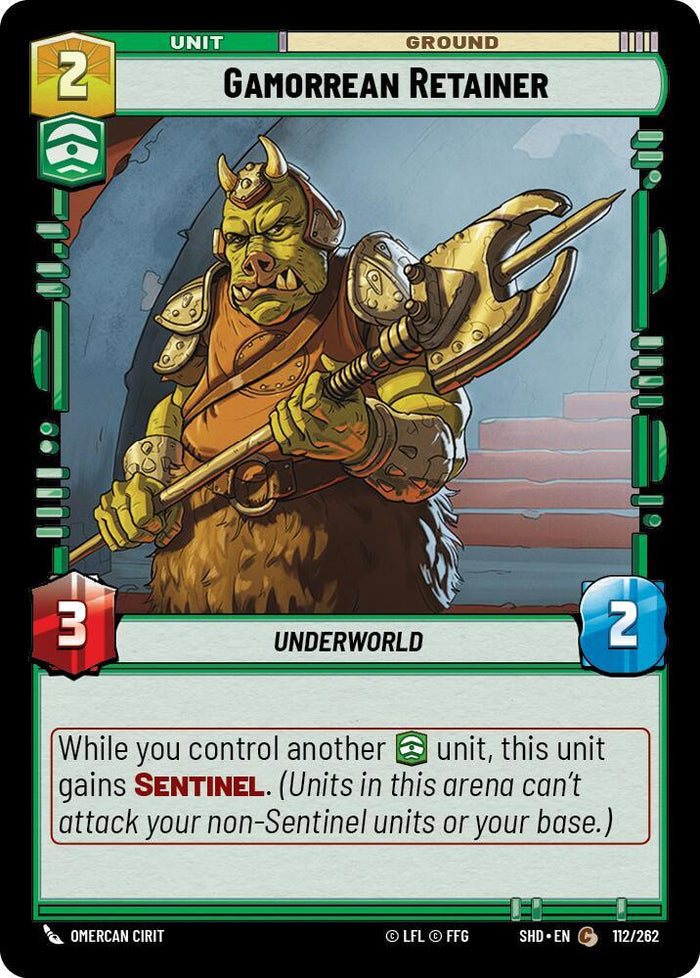 SWU - Gamorrean Retainer (112/262) (Foil)