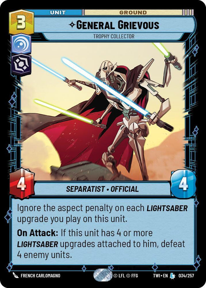 SWU - General Grievous - Trophy Collector (034/257)