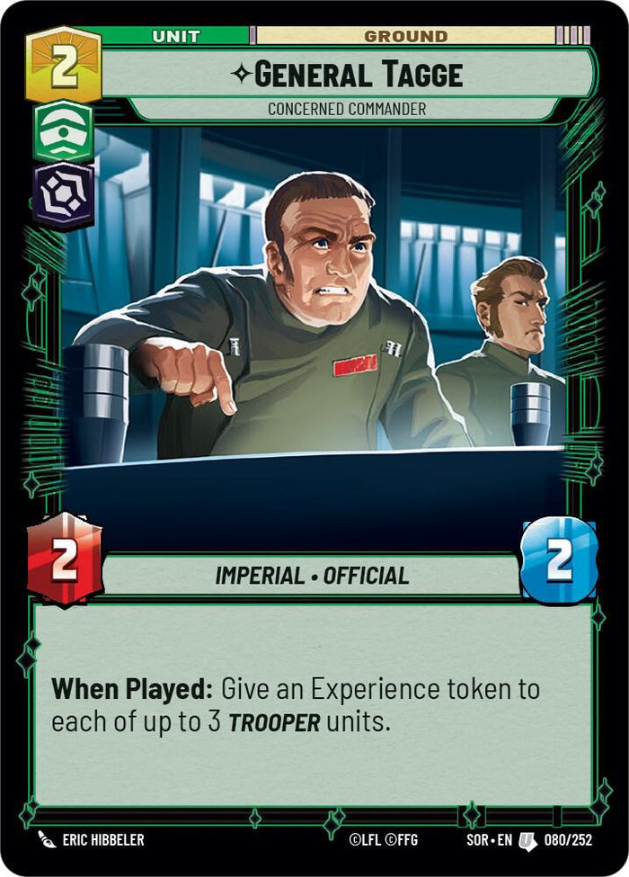 SWU - General Tagge - Concerned Commander (080/252)