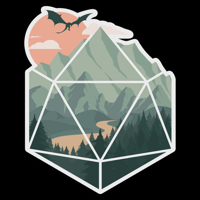 GlassStaff - A D20 Scene Sticker