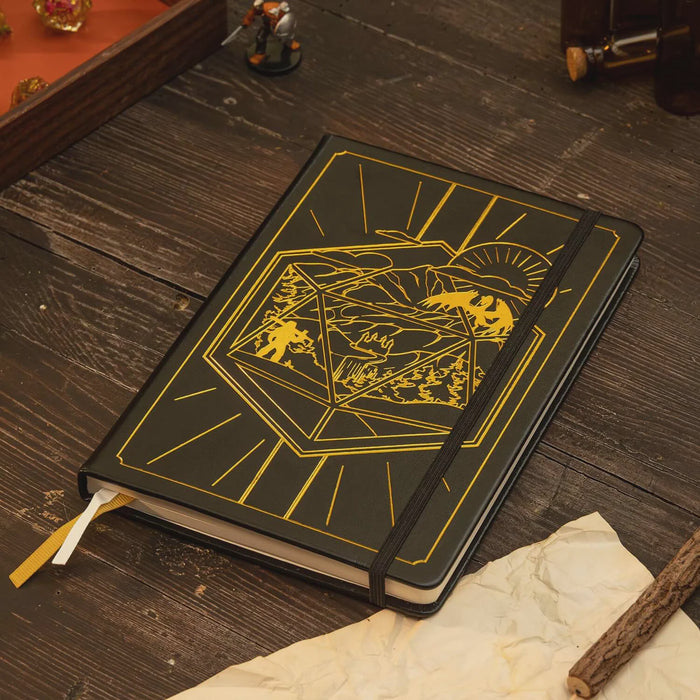 GlassStaff - DnD 5e Player Journal (Black)