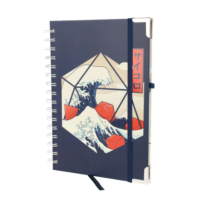 GlassStaff - Great Wave of Dice Premium Notebook