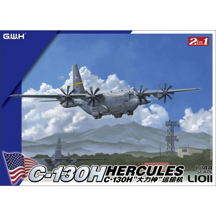 Great Wall Hobby - 1/144 USAF C-130H Hercules (2 in 1)
