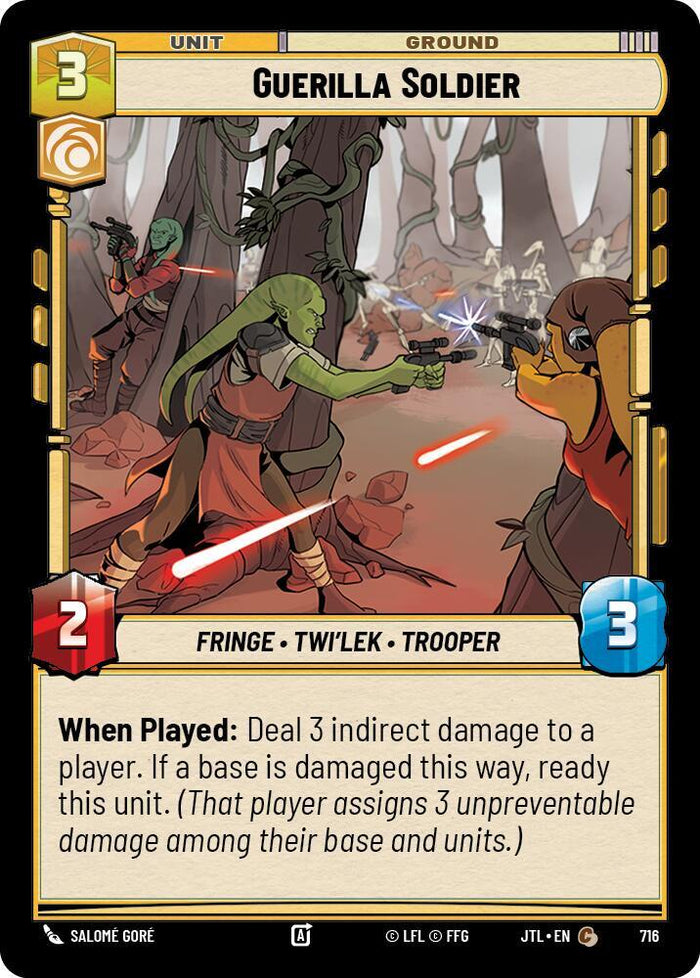 SWU - Guerilla Soldier  (716) (Foil)