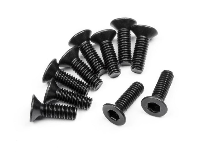 HPI - 31061 - Flat Head Screws 3x16 6P