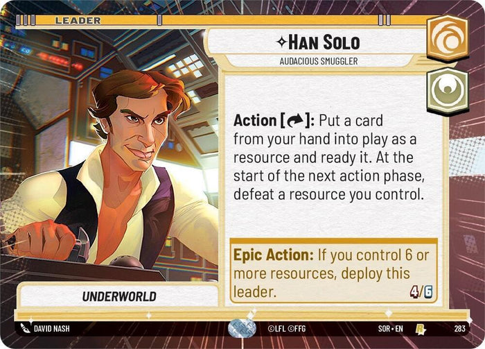 SWU - Han Solo - Audacious Smuggler (283)