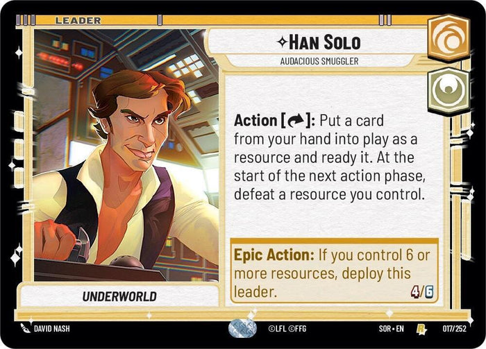 SWU - Han Solo - Audacious Smuggler (017/252)