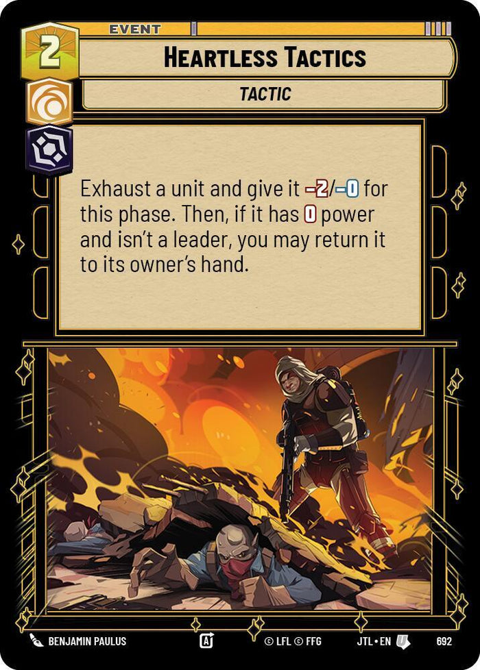 SWU - Heartless Tactics  (692) (Foil)