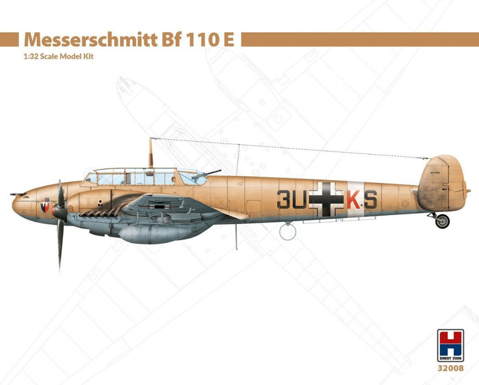 Hobby 2000 - 1/32 Messerschmitt Bf 110 E