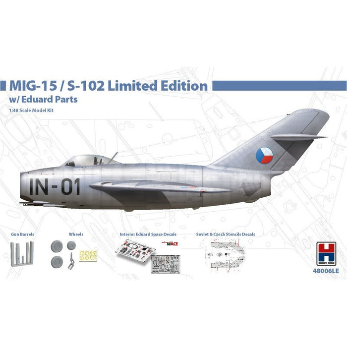 Hobby 2000 - 1/48 MiG-15 / S-102 Limited Edition