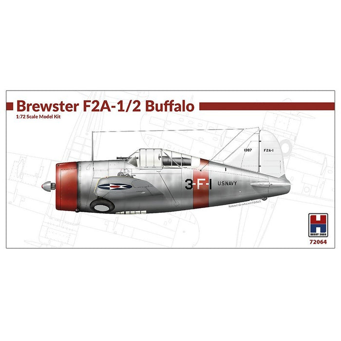 Hobby 2000 - 1/72 Brewster F2A-1/2 Buffalo