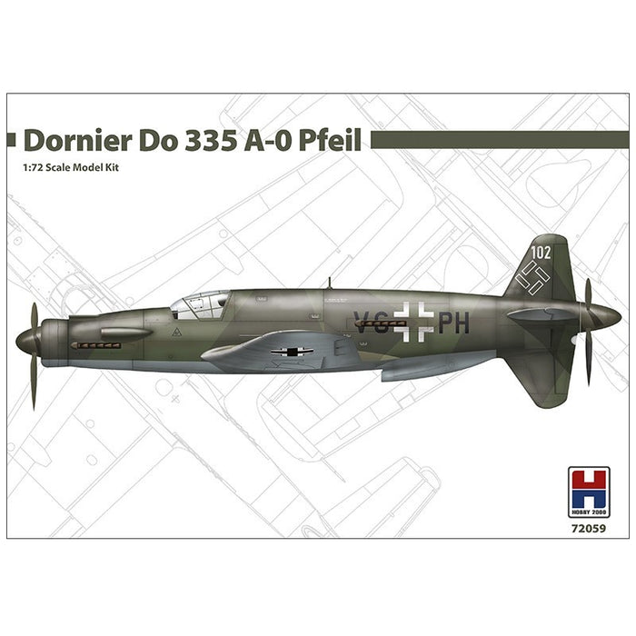 Hobby 2000 - 1/72 Dornier Do 335 A-0 Pfeil