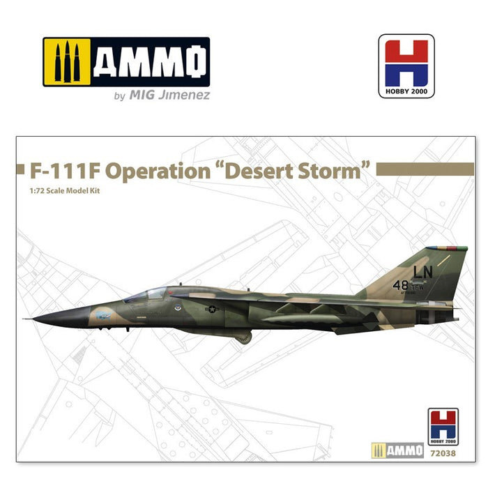 Hobby 2000 - 1/72 F-111F Operation "Desert Storm"