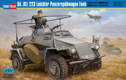 Hobby Boss - 1/35 Sd. Kfz. 223 Leichter Panzerspahwagen Funk (82443)