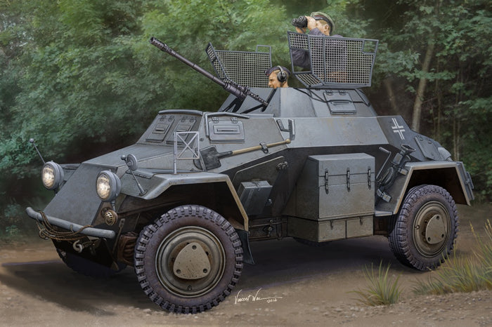 Hobby Boss - 1/35 German Sd.Kfz.222 Leichter Panzerspahwagen (83815)