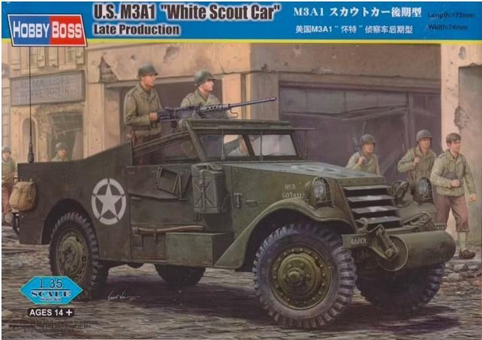 Hobby Boss - 1/35 M3A1 "White Scout Car" Late Production (82452)
