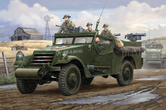 Hobby Boss - 1/35 M3A1 White Scout Car Early Production (82451)