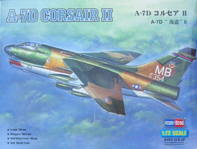 Hobby Boss - 1/72  A-7D "Corsair" II (87203)