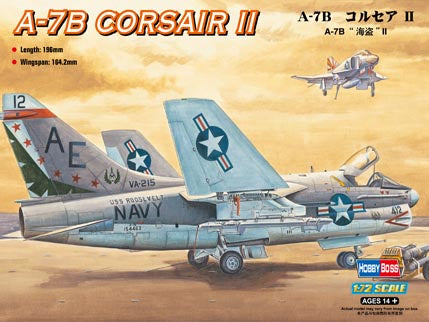 Hobby Boss - 1/72 A-7B Corsair II (87202)