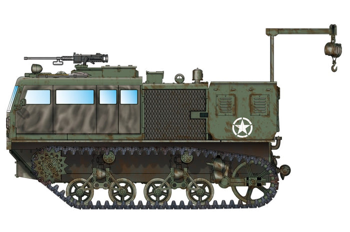 Hobby Boss - 1/72 M4 High Speed Tractor 155mm (82921)