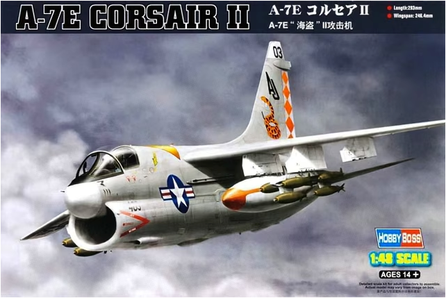 Hobby Boss - 1/48 A-7e Corsair II (80345)