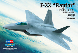 Hobby Boss - 1/72  F-22a "Raptor" (80210)
