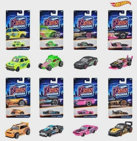 Hot Wheels - Neon Speeders (Assorted) (HLH72)