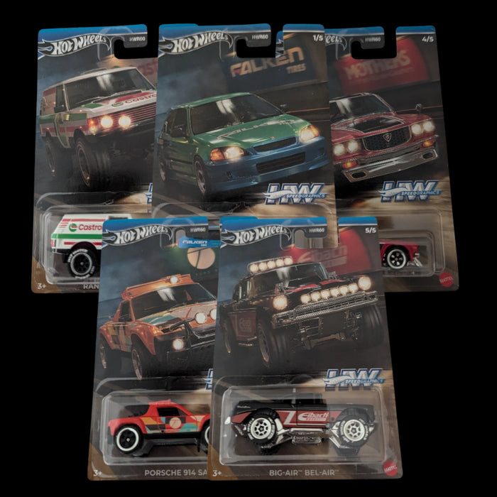 Hot Wheels - Speed Graphics Assorted (HWR60) (Sold Individually)