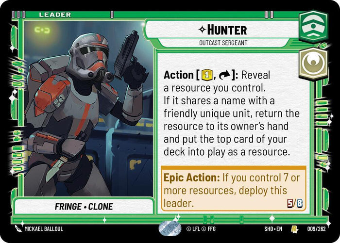 SWU - Hunter - Outcast Sergeant (009/262)