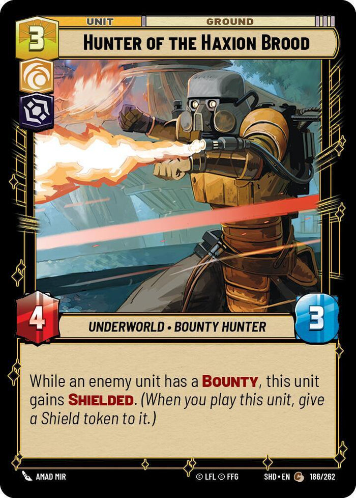 SWU - Hunter of the Haxion Brood (186/262) (Foil)